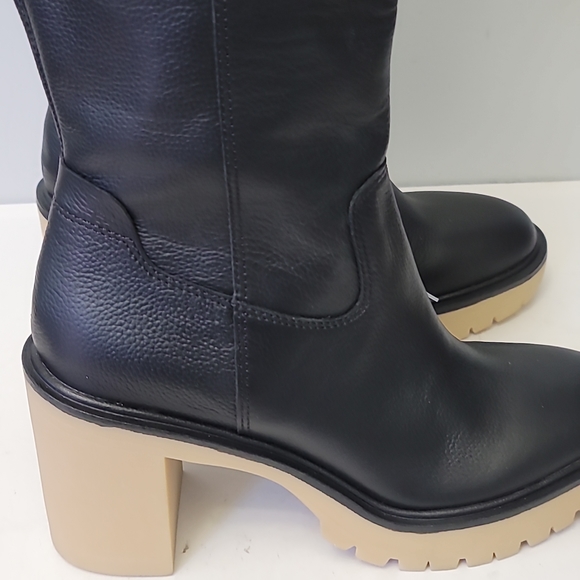 Dolce Vita Corry H2O Boots Black Leather - Picture 10 of 11